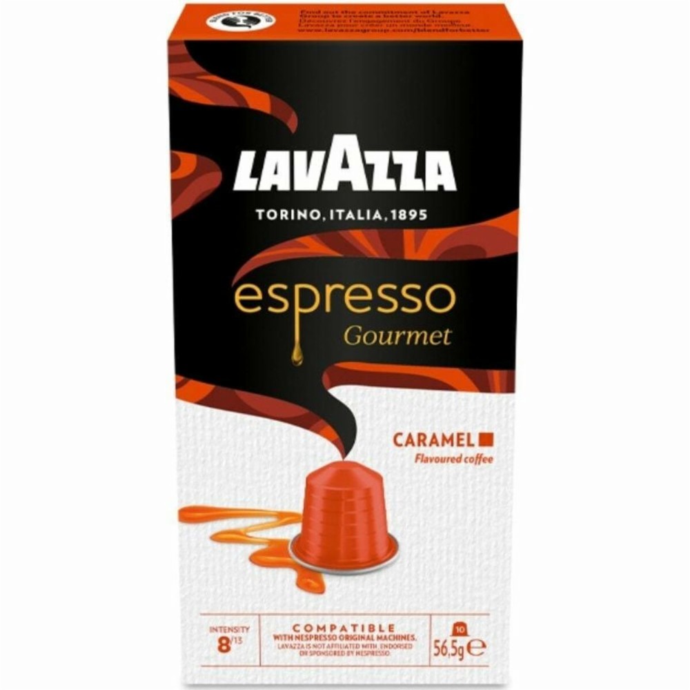 Coffee Capsules Lavazza Espresso Gourmet Caramel 10 Pieces (10 Units)