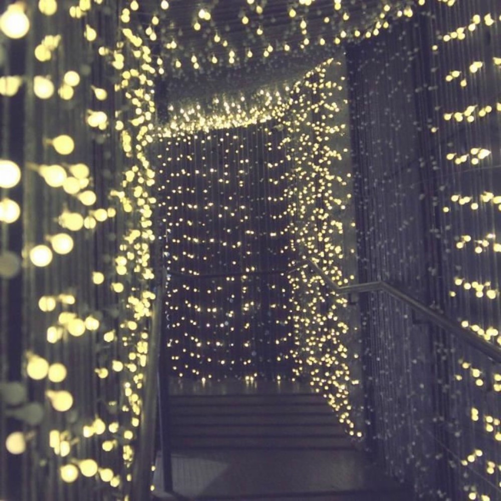 Wreath of LED Lights Lumi Garden BILLY SPHERICAL 60 LEDS Black noir 1 W