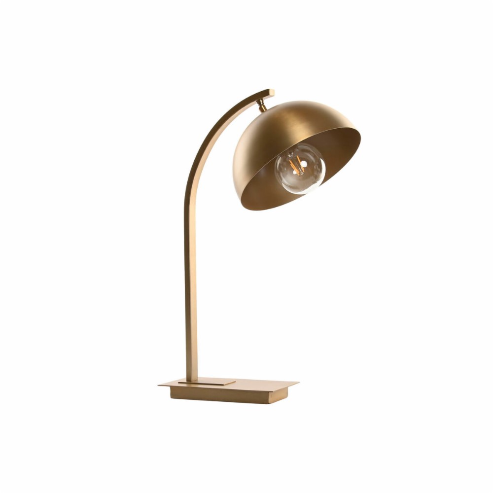 Desk lamp Home ESPRIT Golden 50 W 220 V