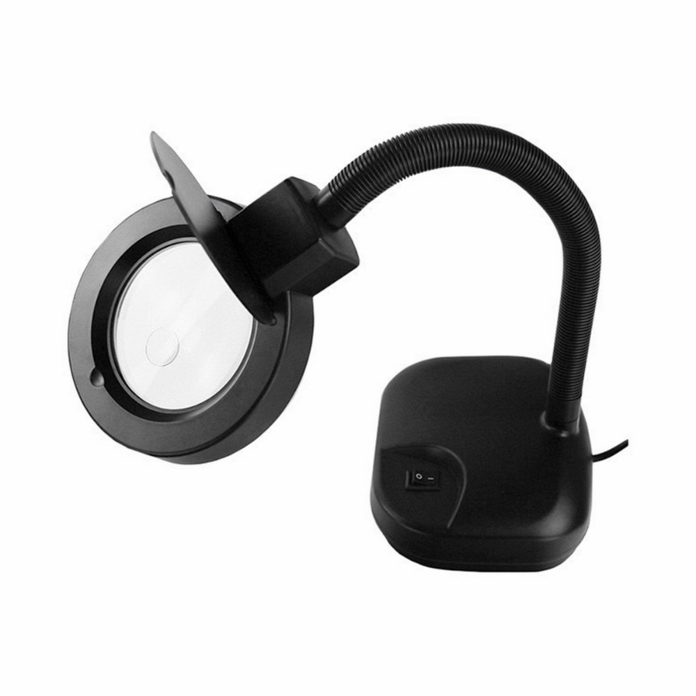 Flexo/Desk lamp EDM 30287 Black 12 W 650 Lm 14 x 32 cm Table top magnifying glass
