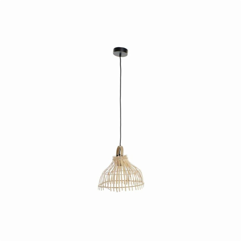 Ceiling Light DKD Home Decor Brown Multicolour Metal wicker 50 W Urban 220 V 30 x 30 x 29 cm