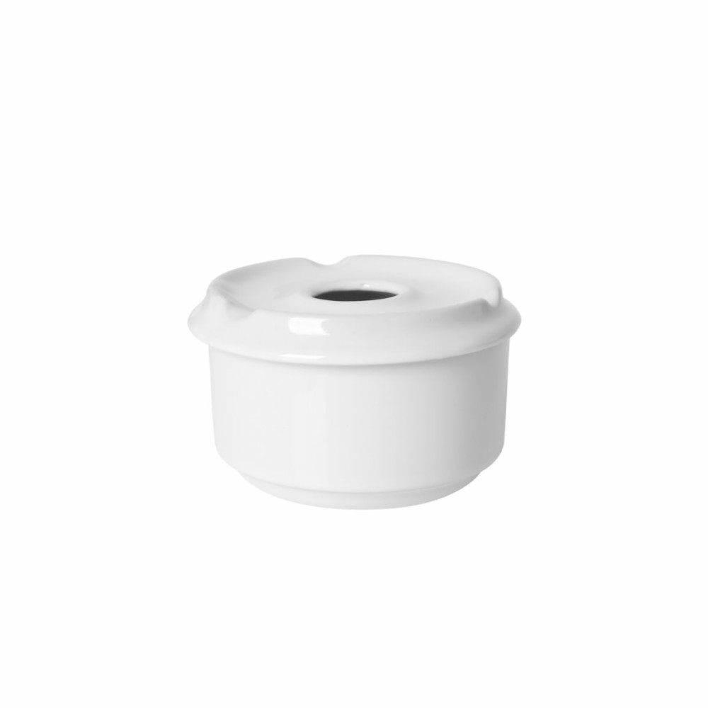 Ashtray White 11 x 11 x 7 cm Hotel industry (48 Units)