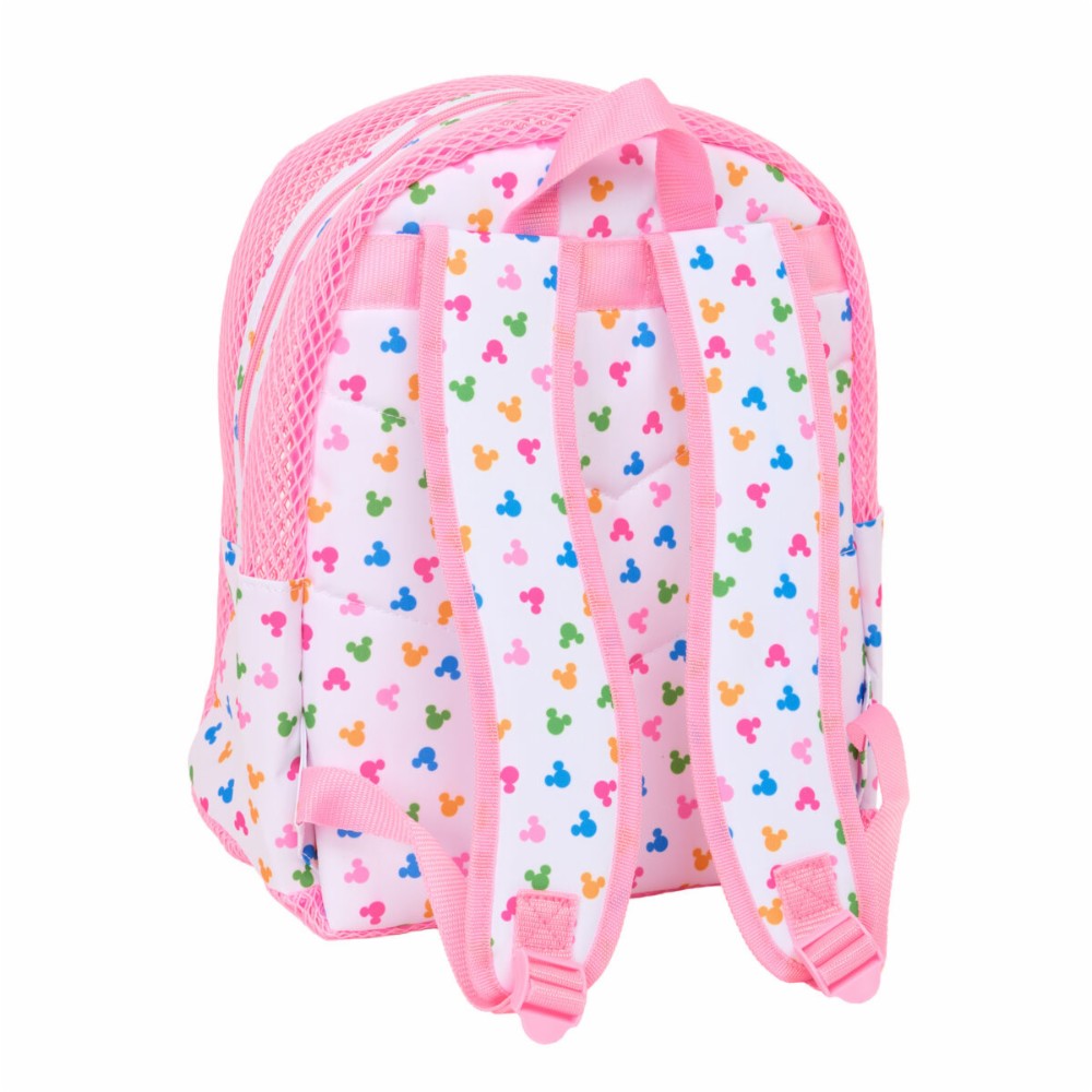 Beach backpack Minnie Mouse Multicolour Pink 30,5 x 24 x 18 cm Children's