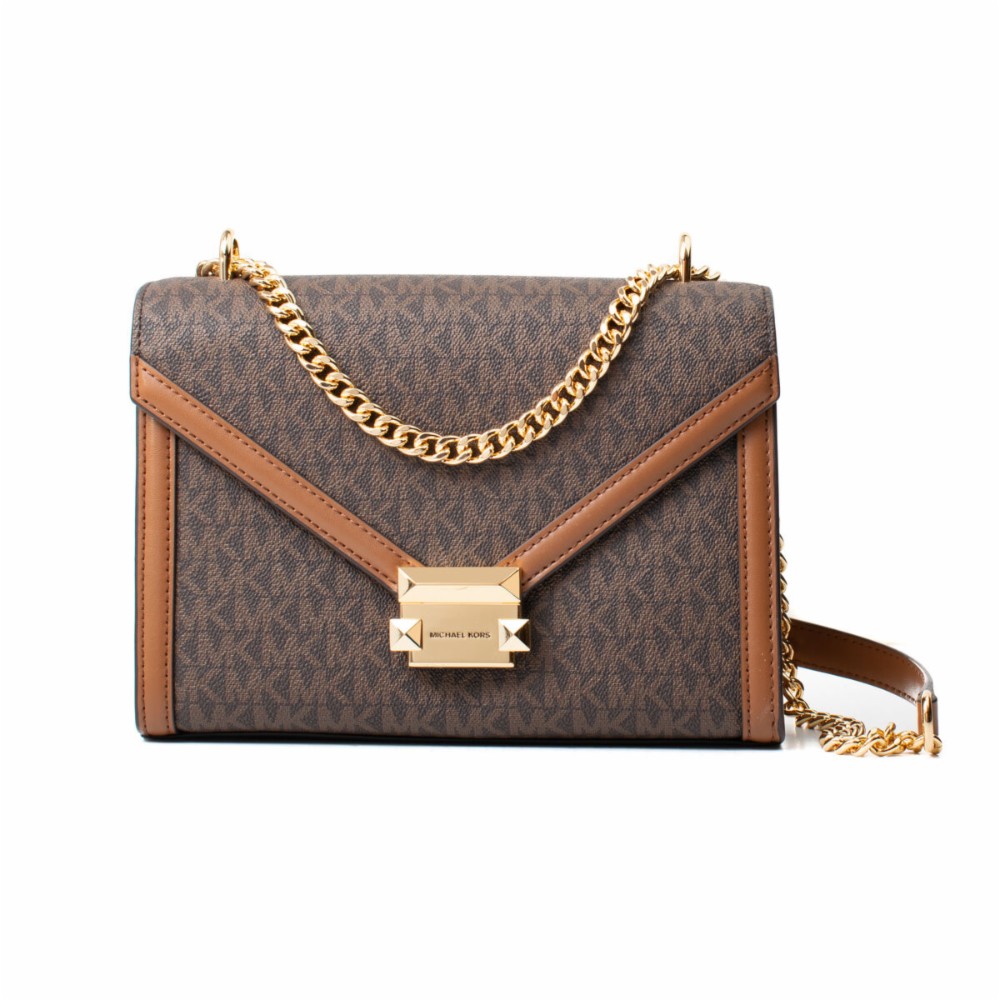 Shoulder Bag Michael Kors Whitney Brown 24 x 18 x 8 cm