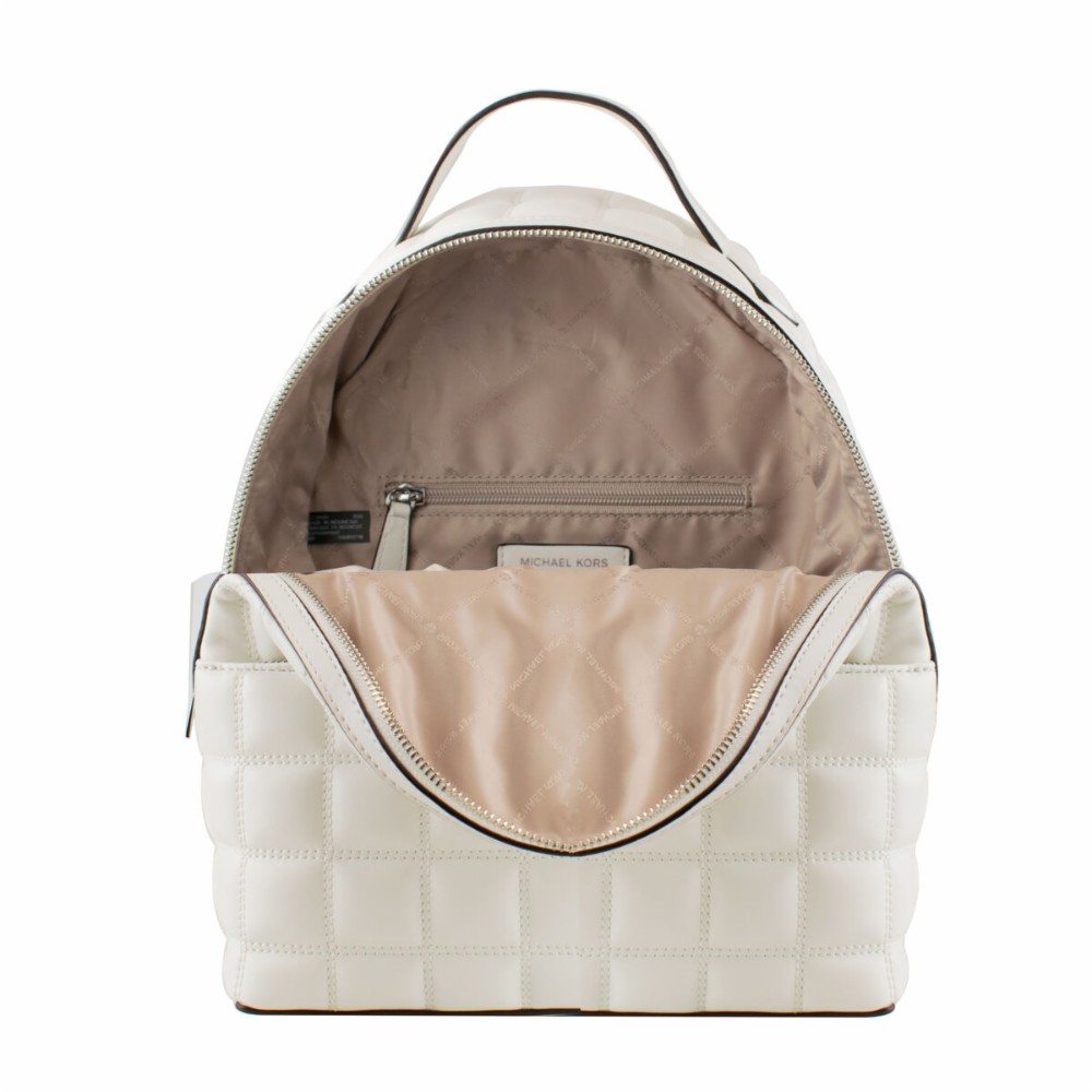 Casual Backpack Michael Kors Sheila White 30 x 24 x 12 cm