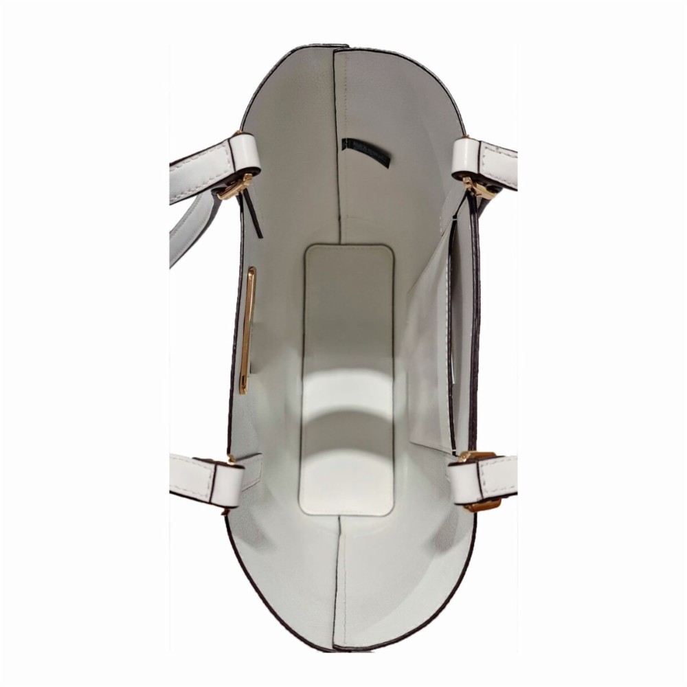 Shoulder Bag Michael Kors Kelli White 30 x 27 x 9 cm