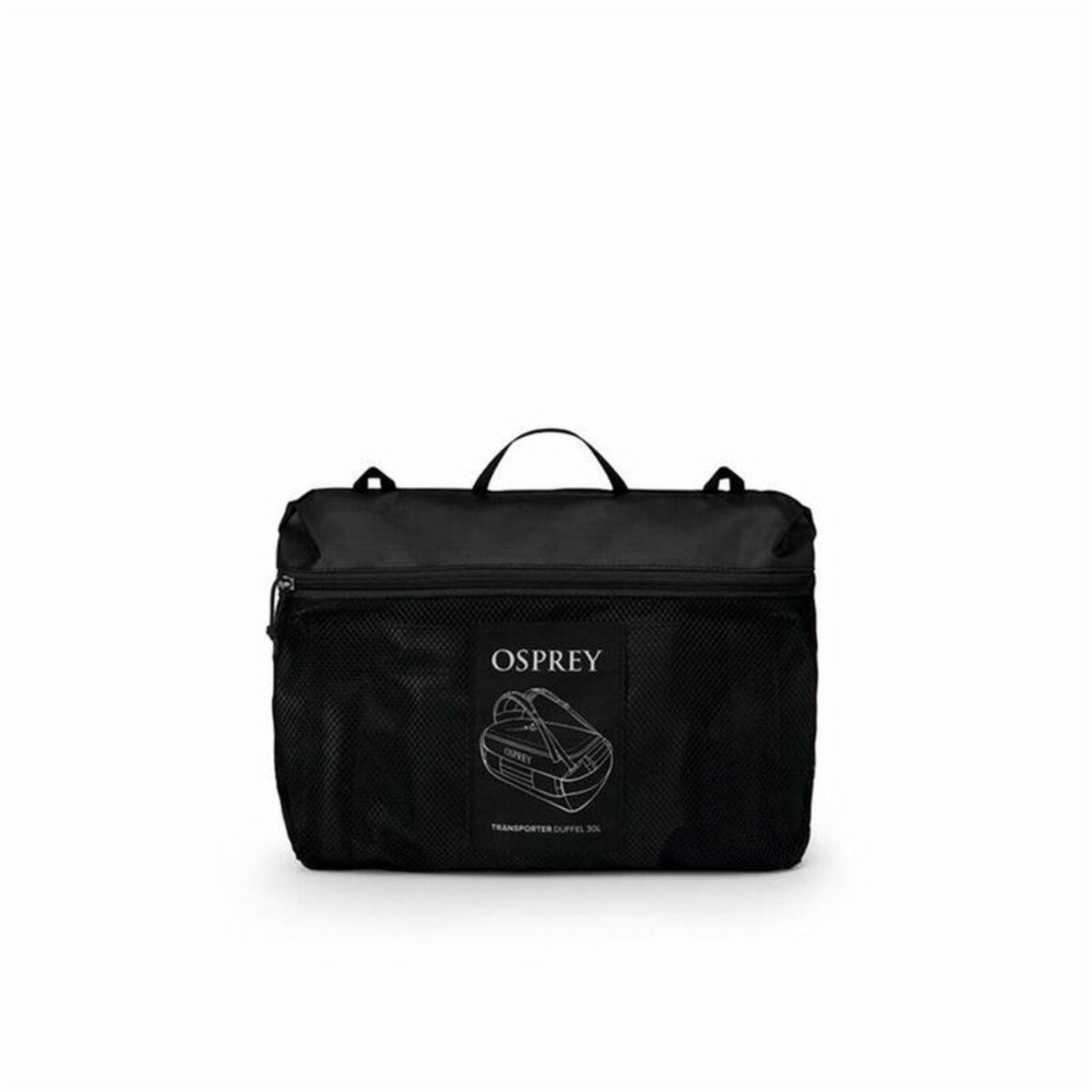 Gym Bag Osprey Transporter Duffel Black 30 L