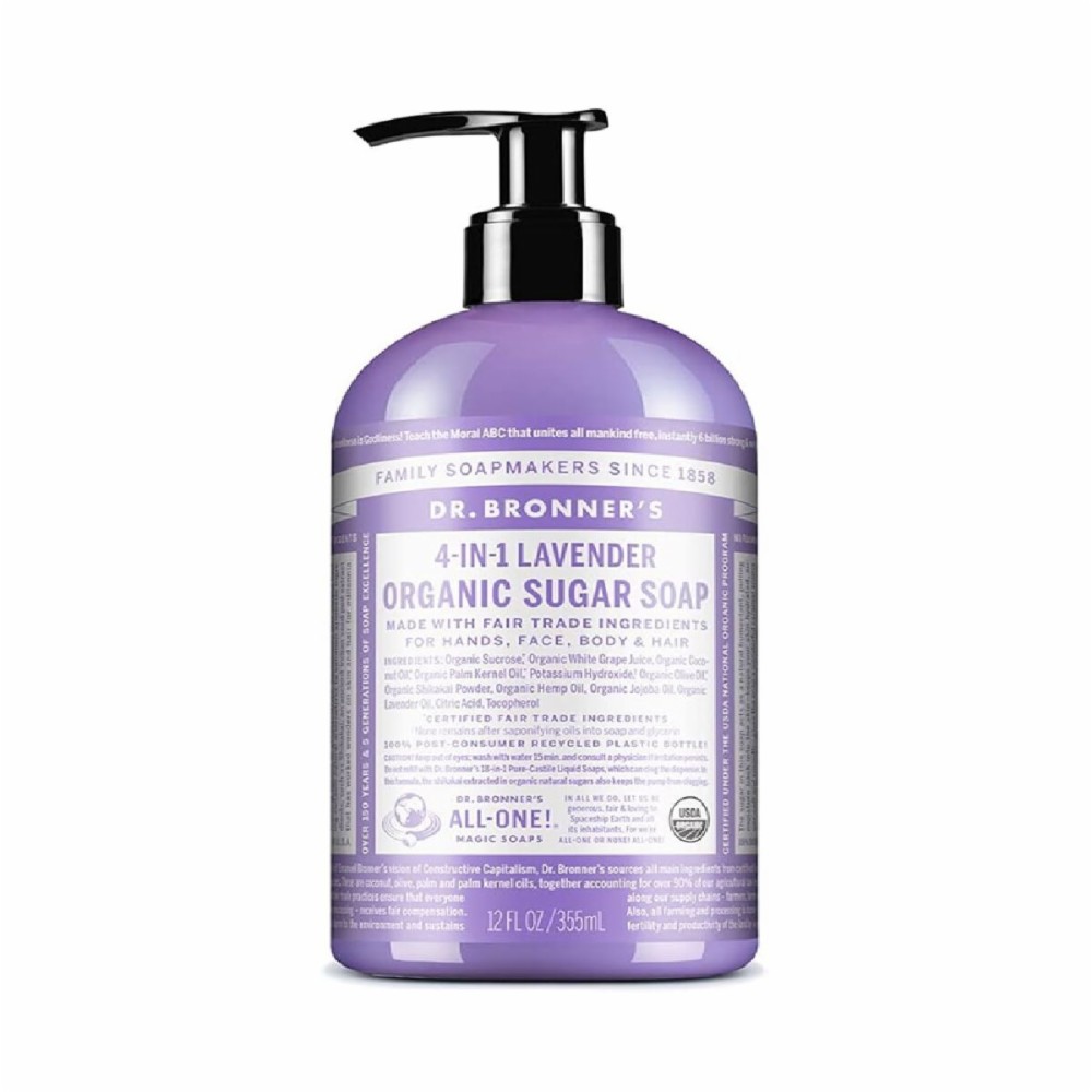 Hand Soap Dr Bronner's 4 in 1 Lavender 355 ml