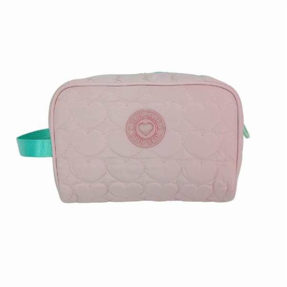 Travel Vanity Case Toybags Blin Blin Chic Pink 15 x 25 x 11 cm