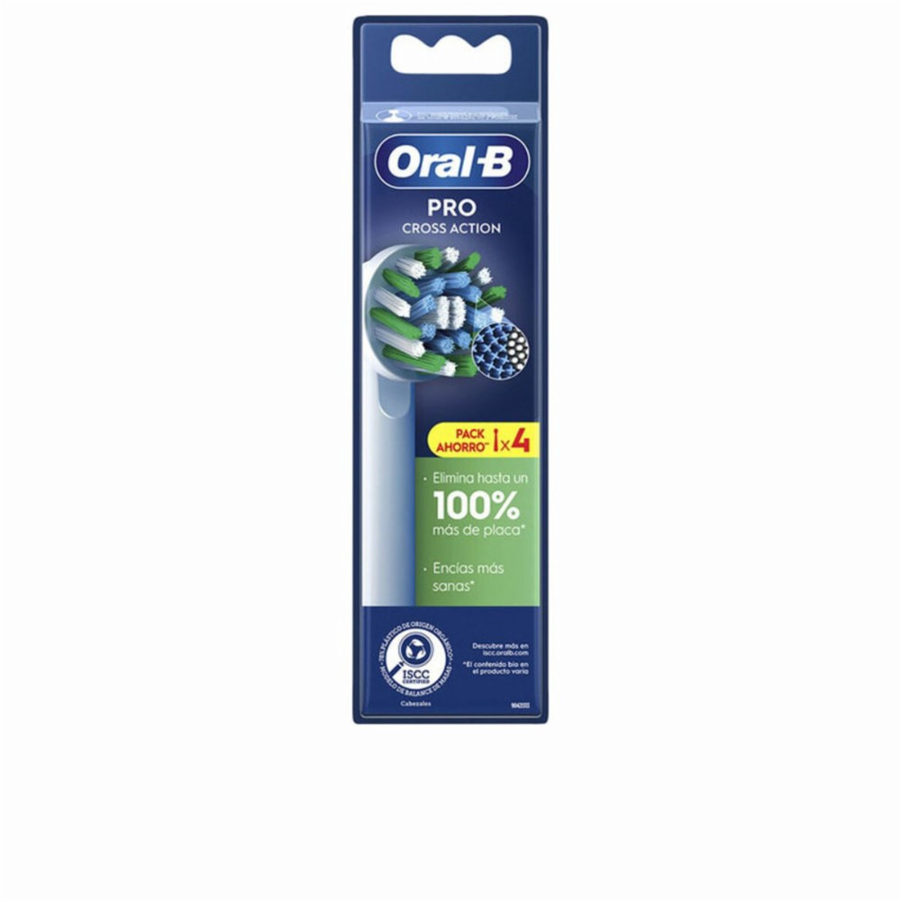 Toilet Bag Oral-B CROSS ACTION White (4 Units)