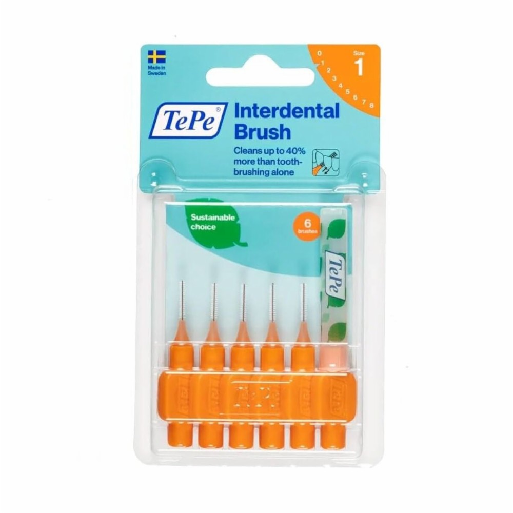 Interdental brushes Tepe Orange 0,45 mm 6 Units