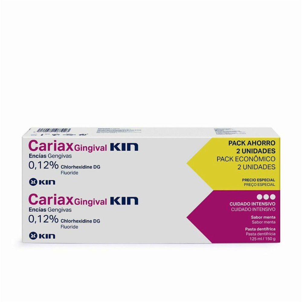 Toothpaste Kin Cariax Gingival (2 Pieces) (2 x 125 ml)