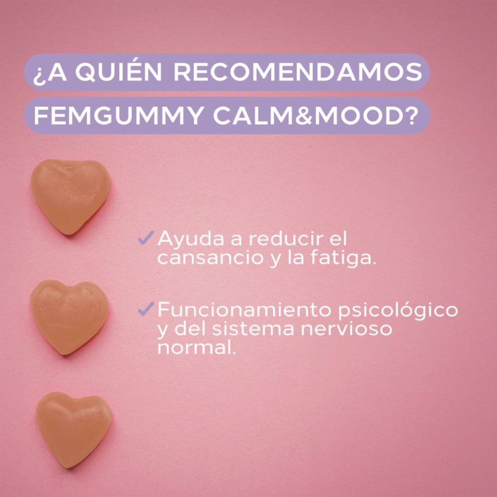 Food Supplement Cumlaude Lab FEMGUMMY CALM & MOOD 60 Units