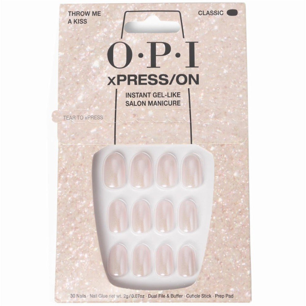 False nails Opi #Throw Me a Kiss 30 Pieces