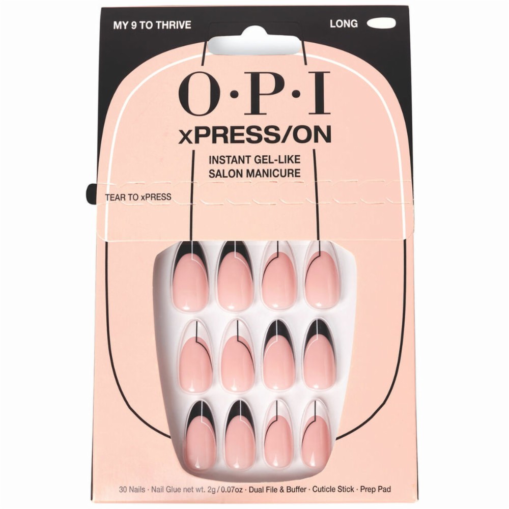 False nails Opi #My 9 To Thrive 30 Pieces