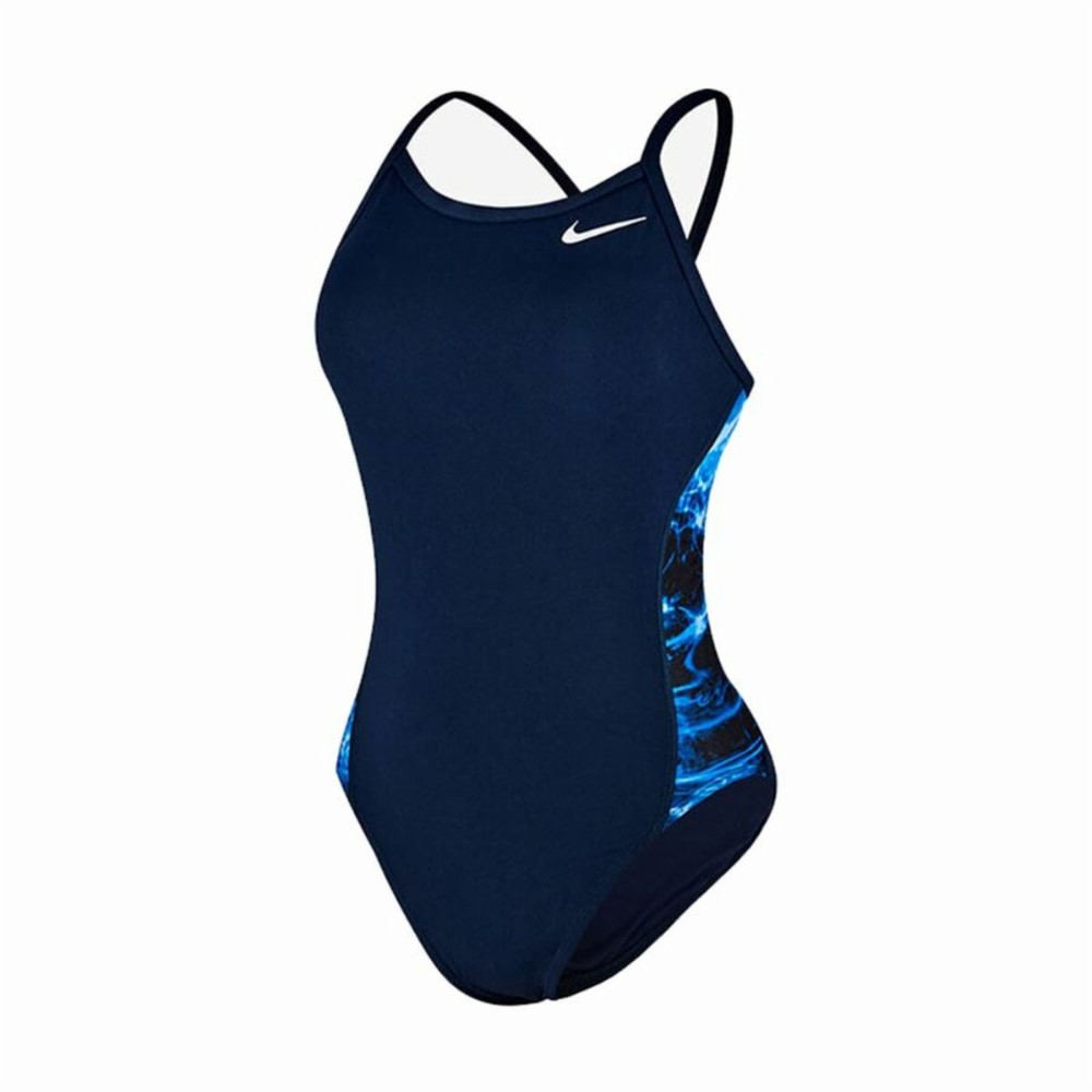 Women’s Bathing Costume Nike Racerback Blue