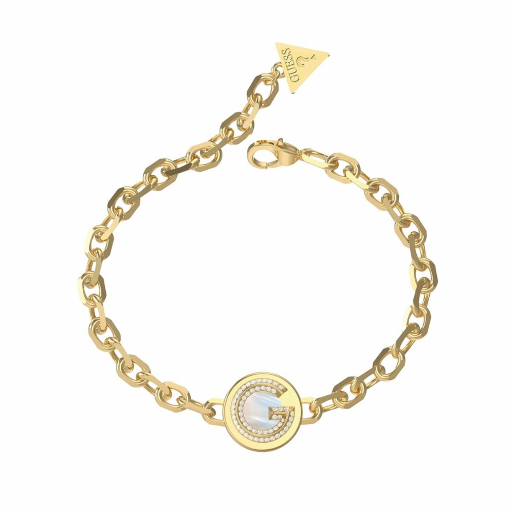 Ladies' Bracelet Guess JUBB05438JWYGS Golden