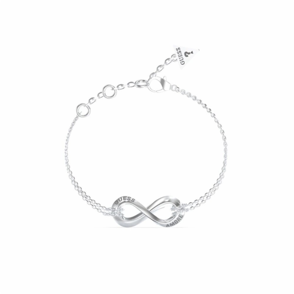 Ladies' Bracelet Guess JUBB05050JWRHS Silver