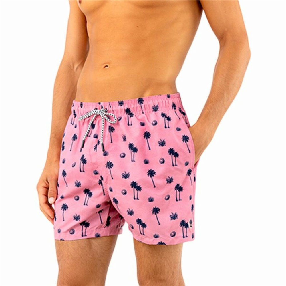 Men’s Bathing Costume Alphaventure Vanimo Pink