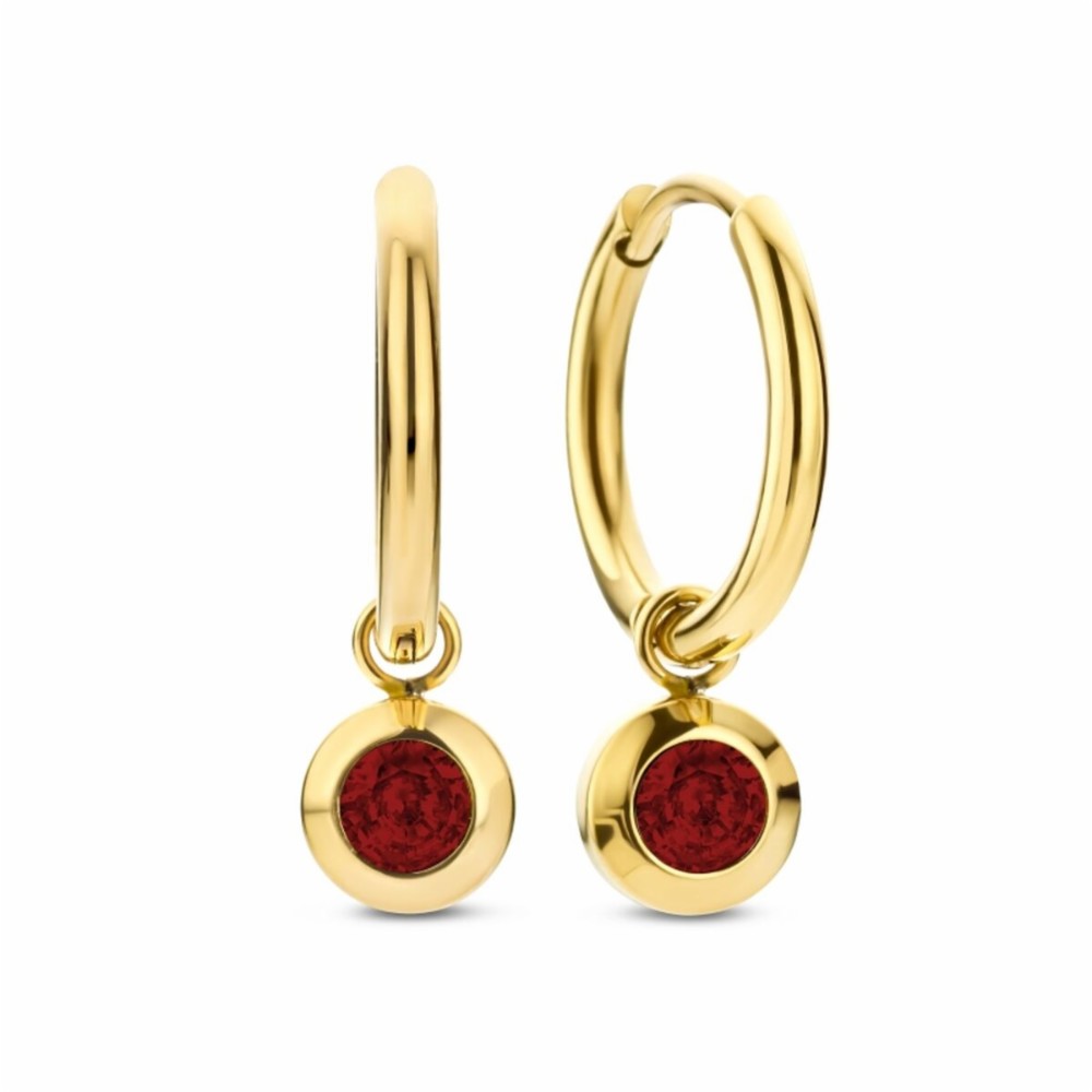 Ladies' Earrings CO88 Collection 8CE-70484 Golden Red