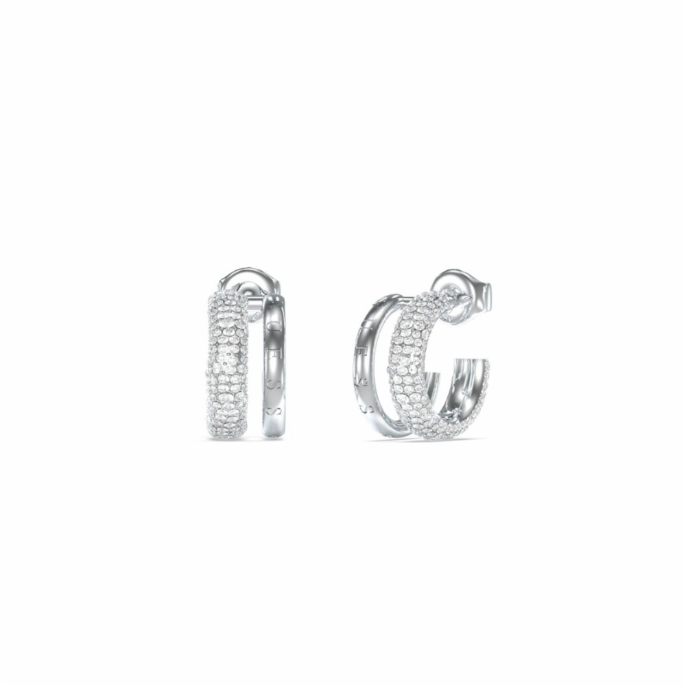 Ladies' Earrings Guess JUBE05197JWRHT-U Silver