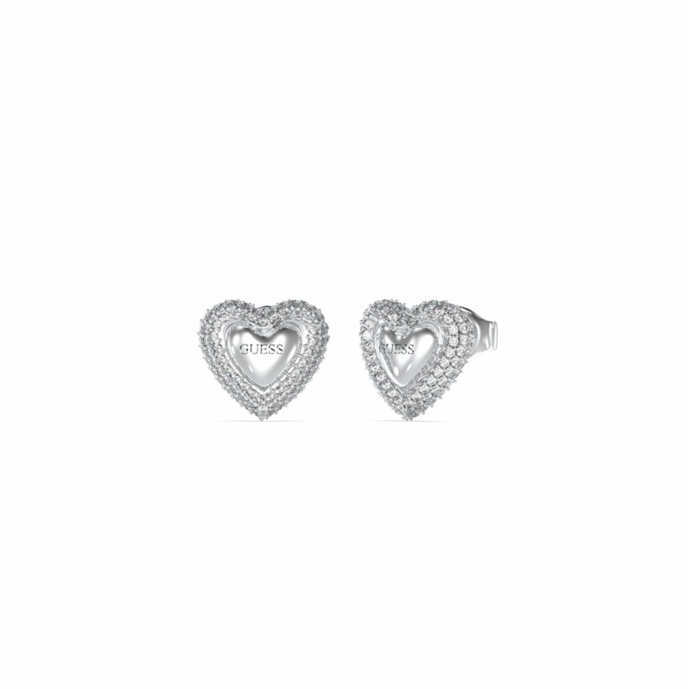 Ladies' Earrings Guess JUBE05020JWRHT-U Silver