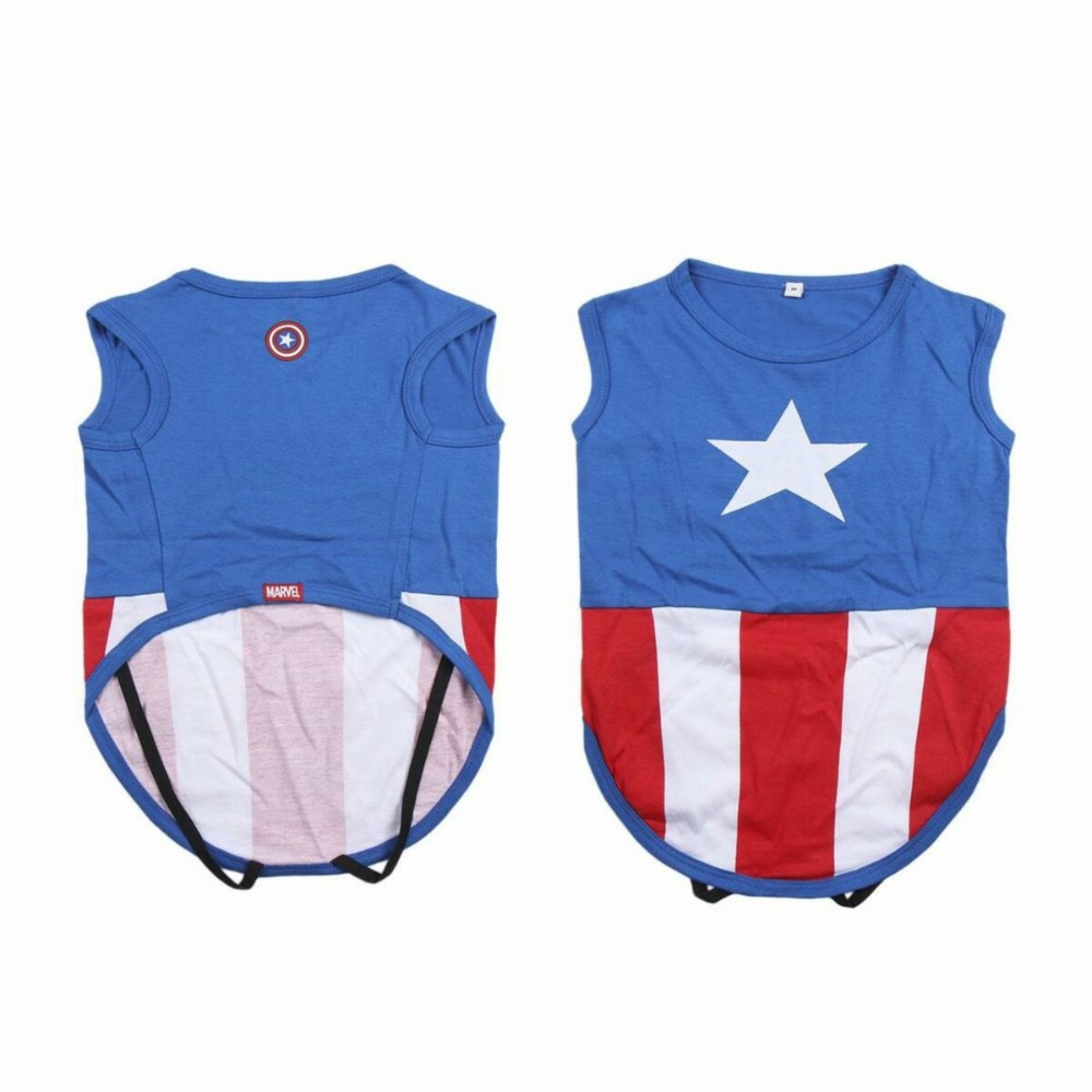 Dog T-shirt The Avengers Blue