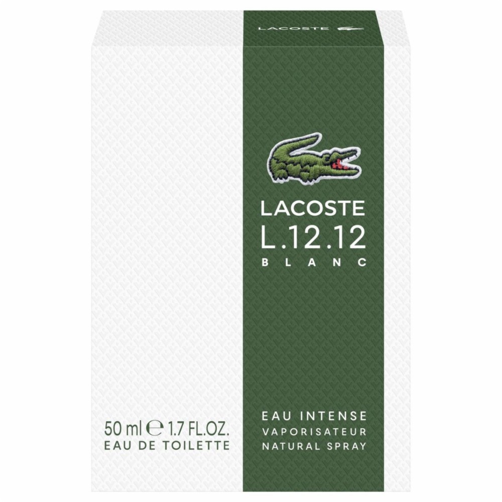 Men's Perfume Lacoste L.12.12 Blanc Eau Intense EDT 50 ml