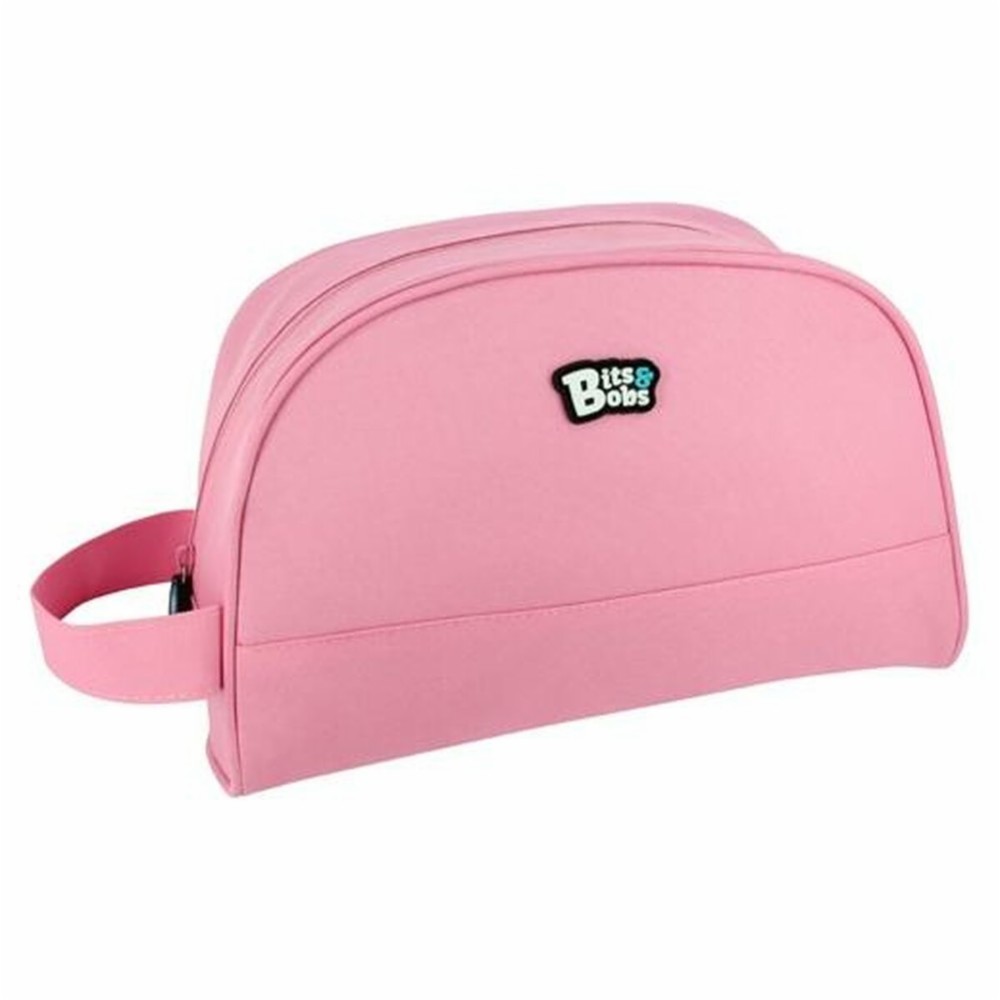 Travel Vanity Case Bits&Bobs Pink Circular 26 x 15 x 12 cm