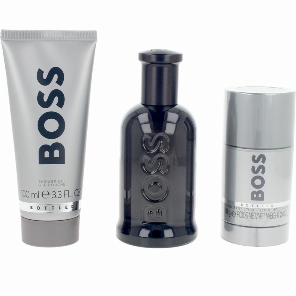 Men's Perfume Set BOSS BOTTLED 3 Pieces