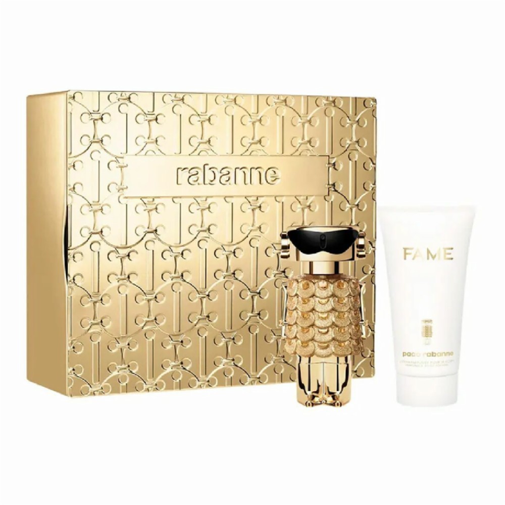 Women's Perfume Set Paco Rabanne Fame Intense