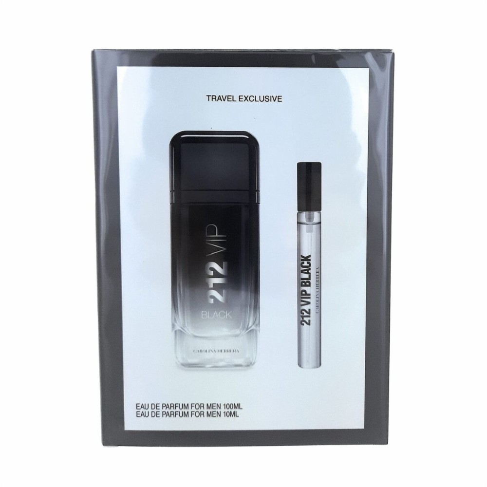 Men's Perfume Set Carolina Herrera 212 Vip Black EDP