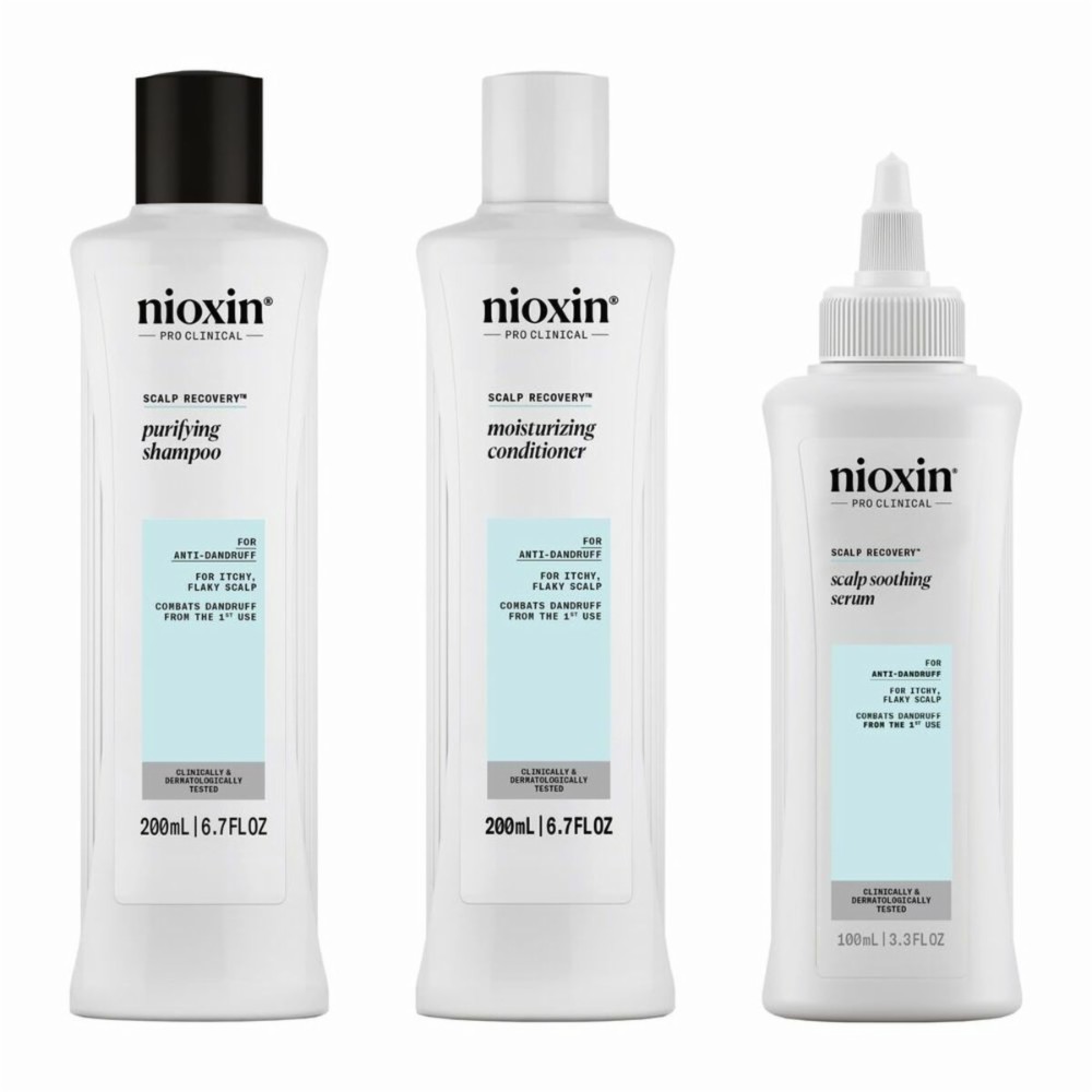 Hair Dressing Set Nioxin SCALP RECOVERY (3 Units)