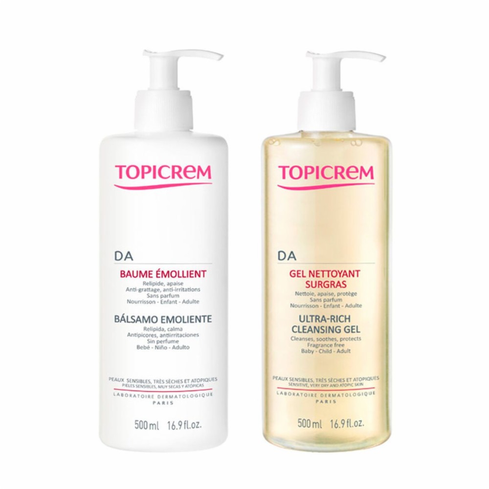 Cosmetic Set Topicrem DA TOPICREM 2 Pieces