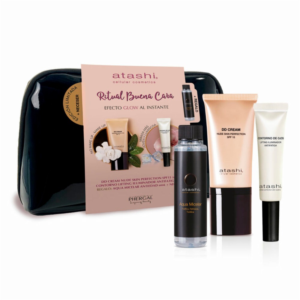Make-Up Set Atashi CELULLAR COSMETIC 4 Pieces