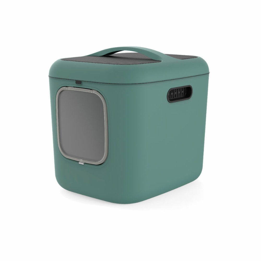 Cat Litter Box Rotho My Pet Biala XL Green Recycled plastic