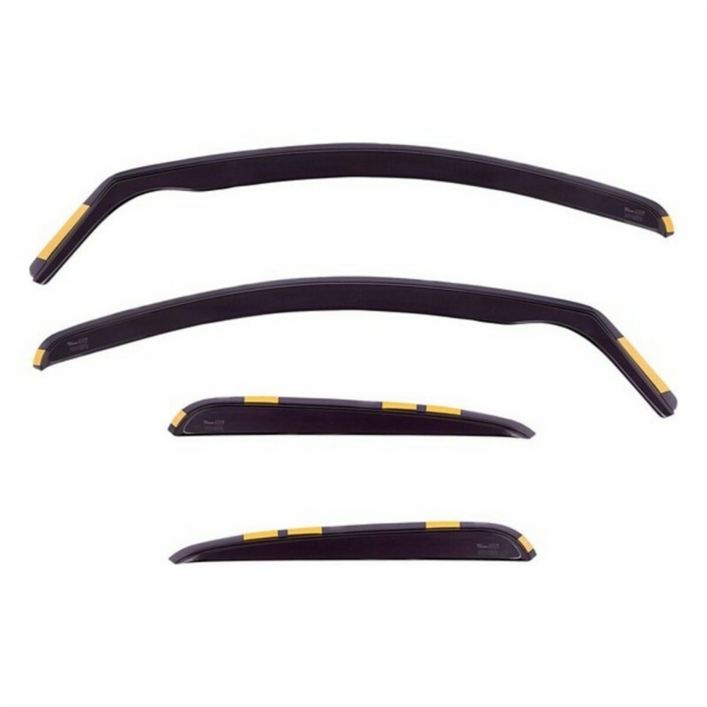 Wind deflector HEKO 25366 4 Pieces Frontal Rear