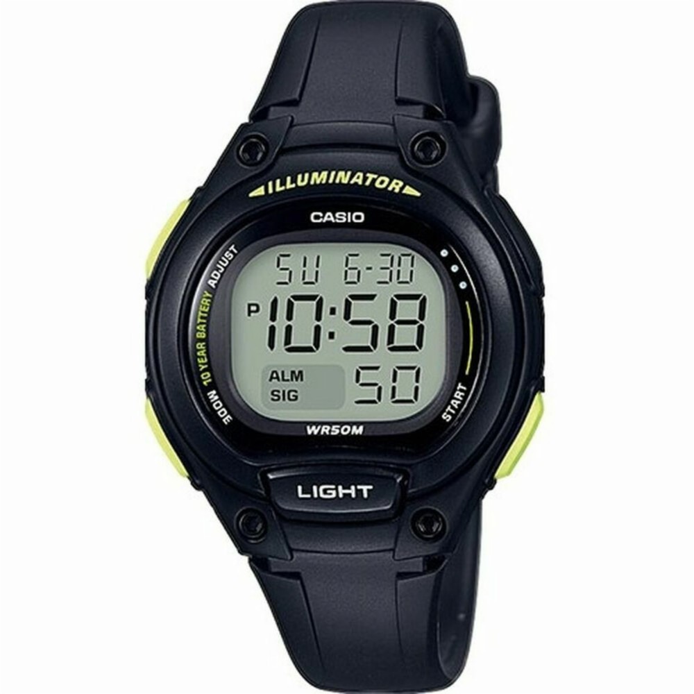 Unisex Watch Casio Black Grey