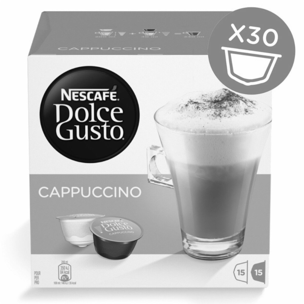Coffee Capsules Nestlé CAPUCCINO 30 Pieces