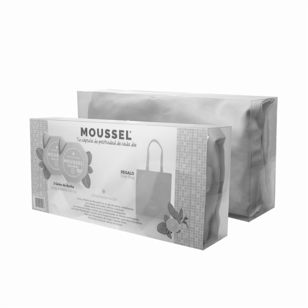 Shower Gel Moussel LIMA Y MENTA 3 Pieces