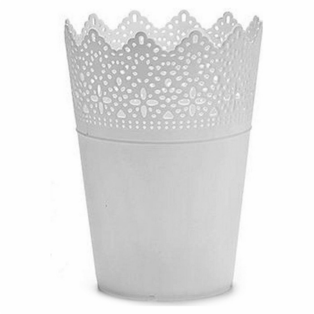 Planter Ibergarden White Plastic 15 x 18 x 15 cm