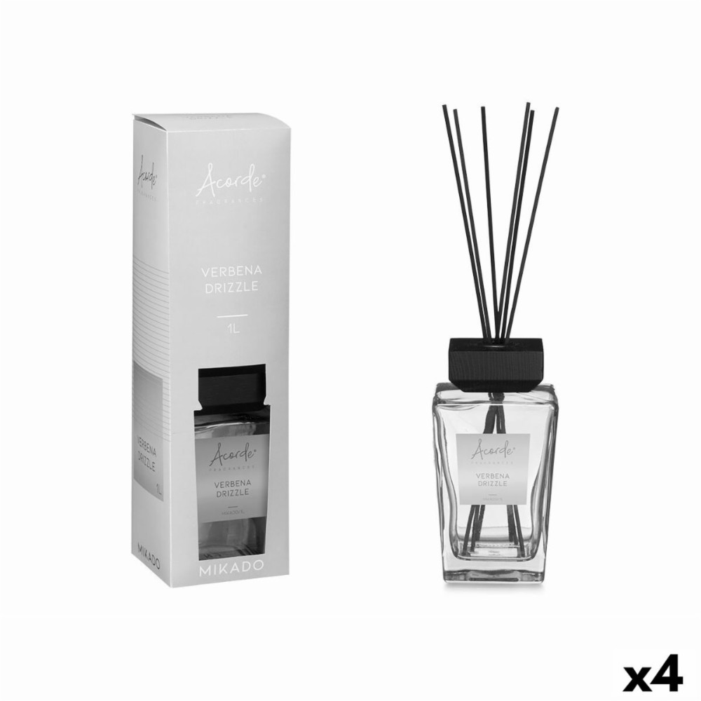 Perfume Sticks Acorde VERBENA DRIZZLE 1 L (4 Units)