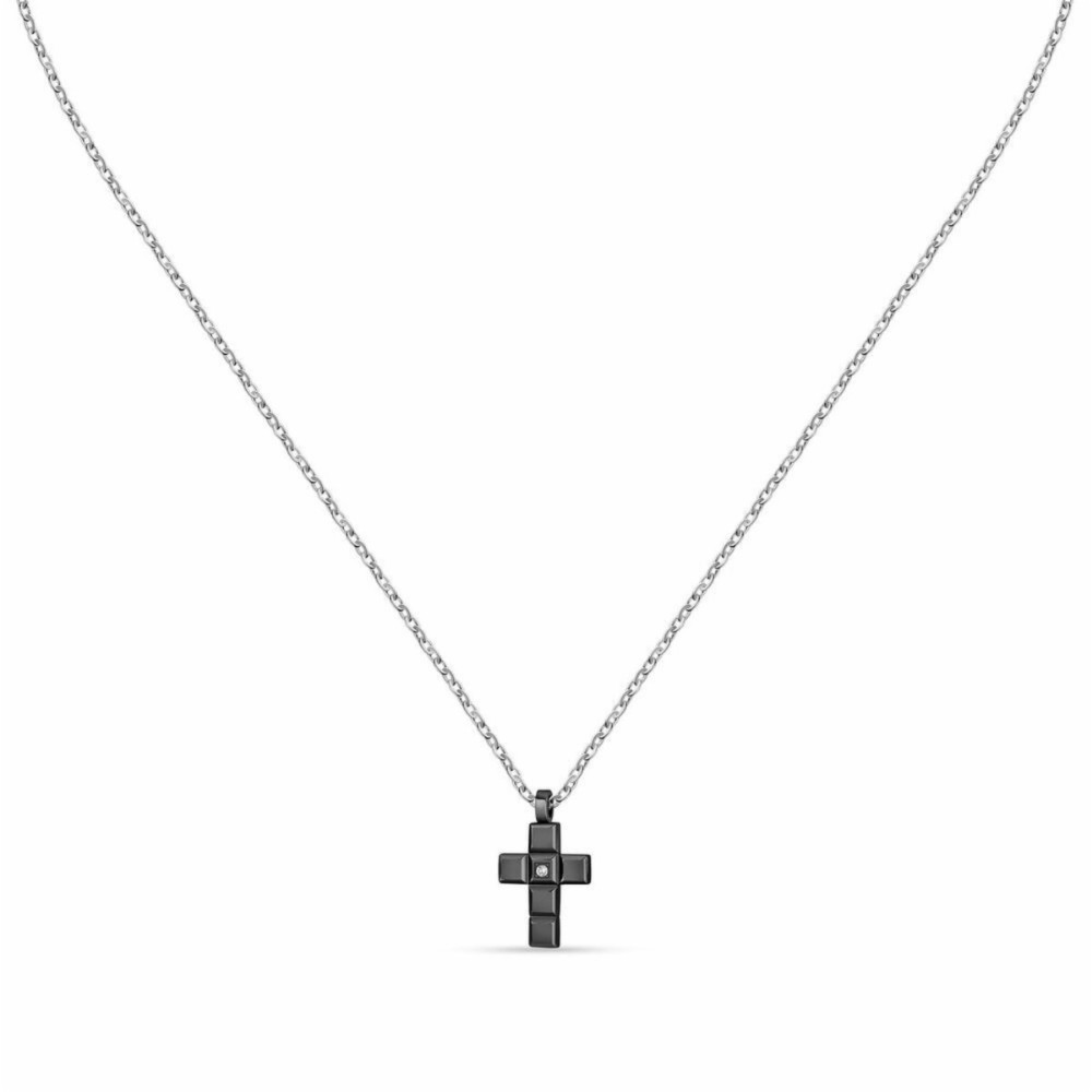 Men's Necklace Morellato SALS75 Black