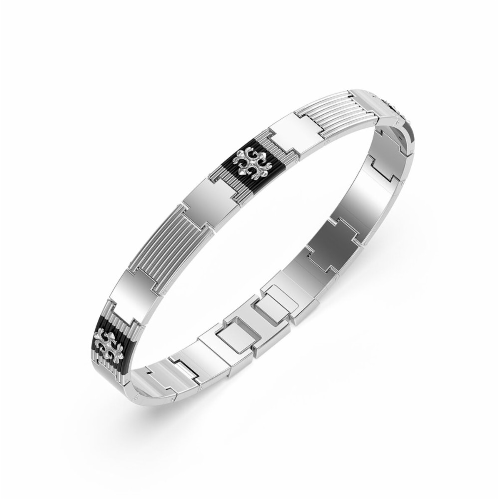 Men's Bracelet Guess JUMB05065JWSTBKT-U Silver