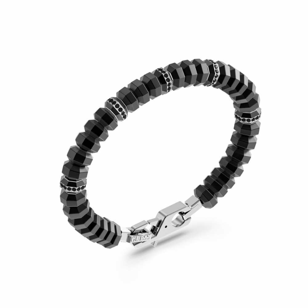 Men's Bracelet Guess JUMB05087JWYGS Black