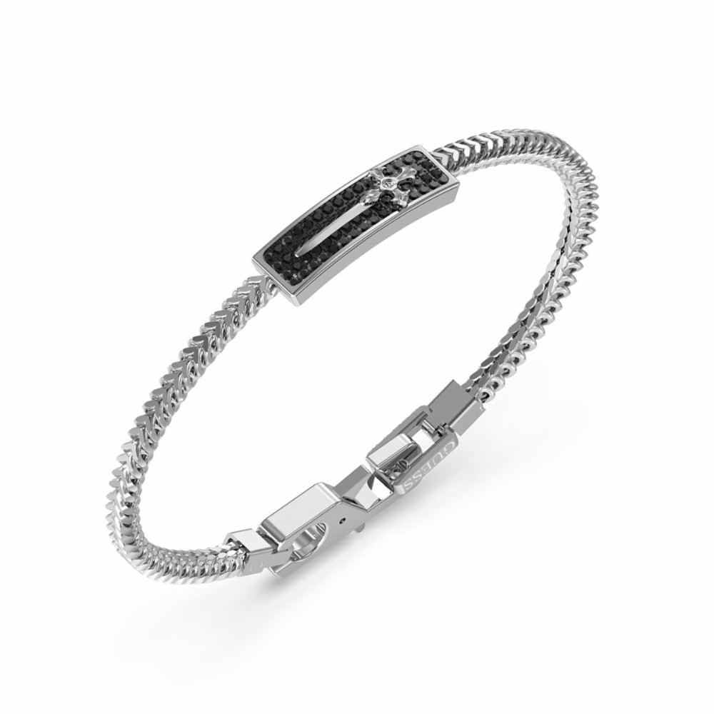 Men's Bracelet Guess JUMB05081JWSTS Silver