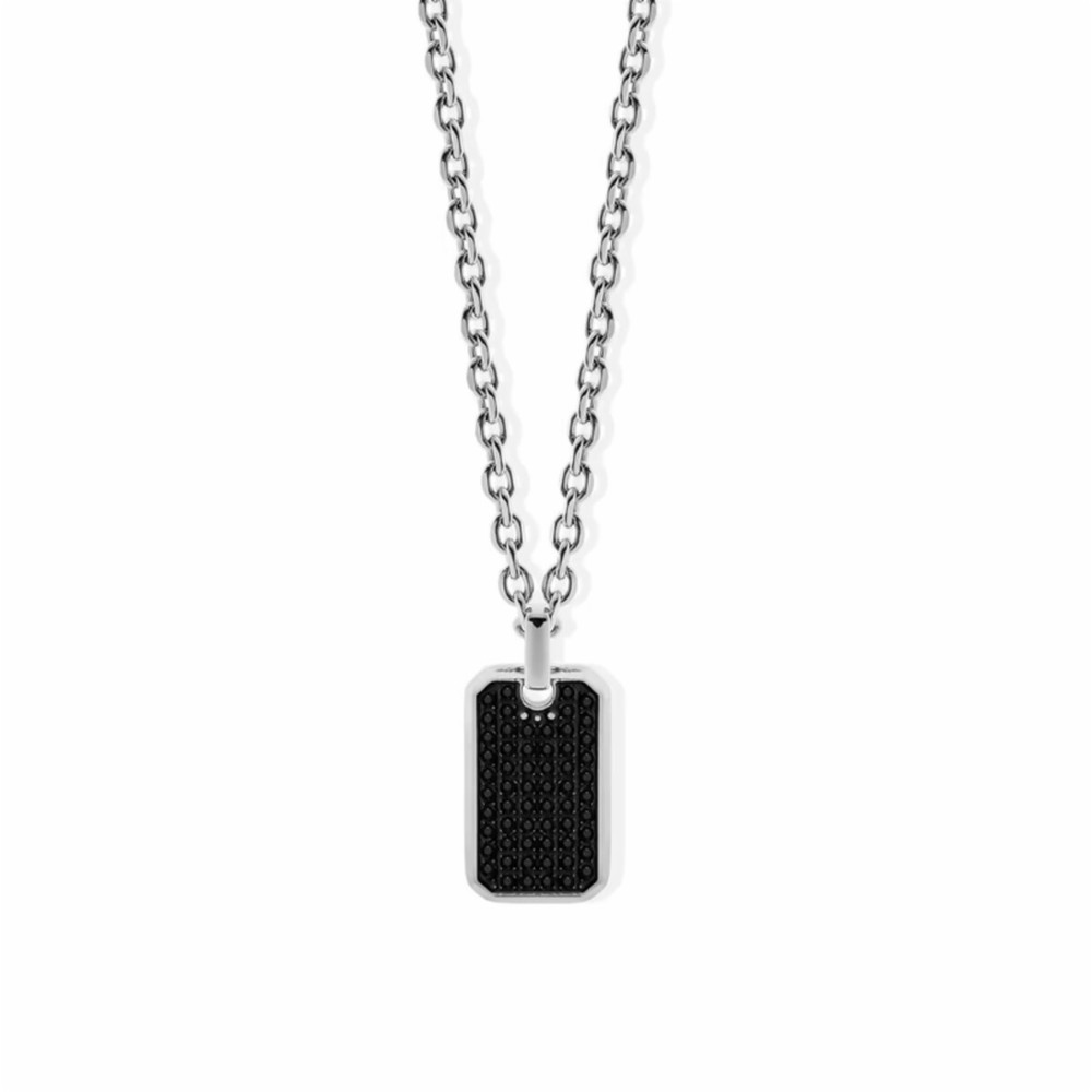 Ladies' Necklace LIU JO MLJ533 Silver Black