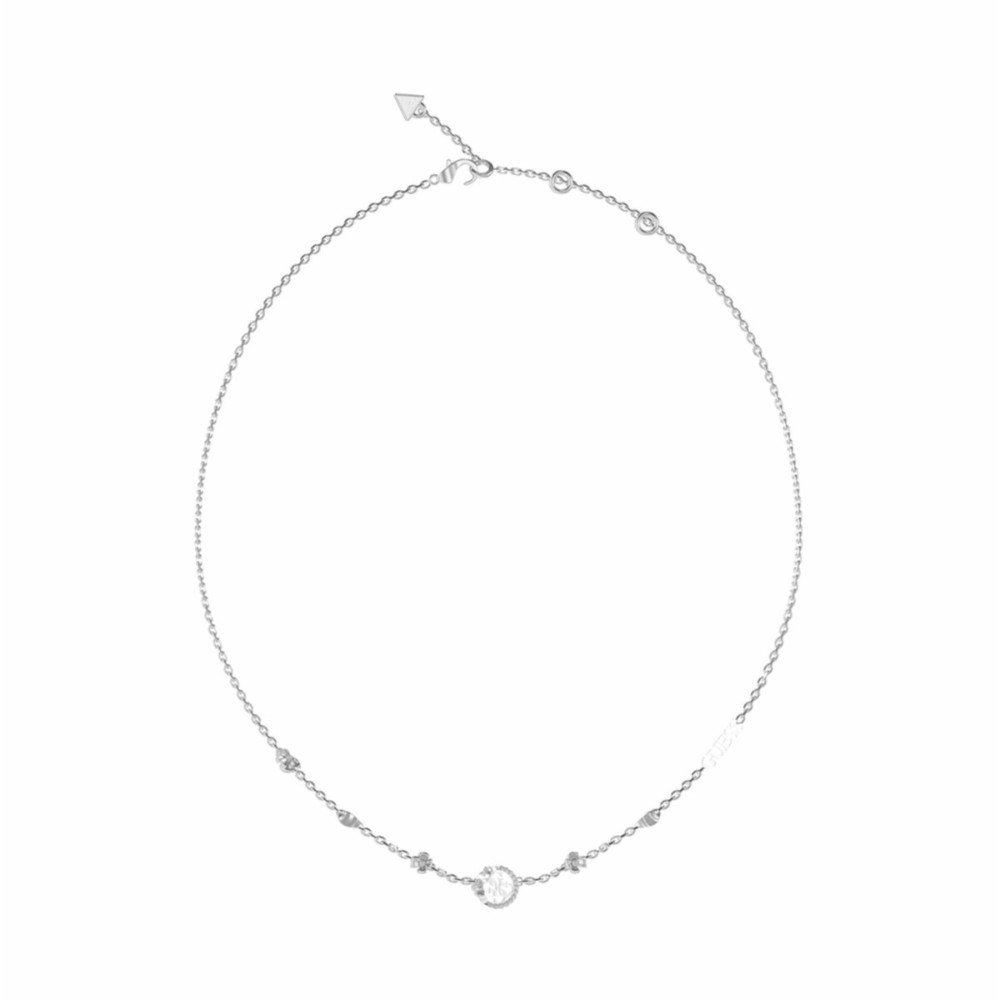 Ladies' Necklace Guess JUBN05038JWRHT-U Silver