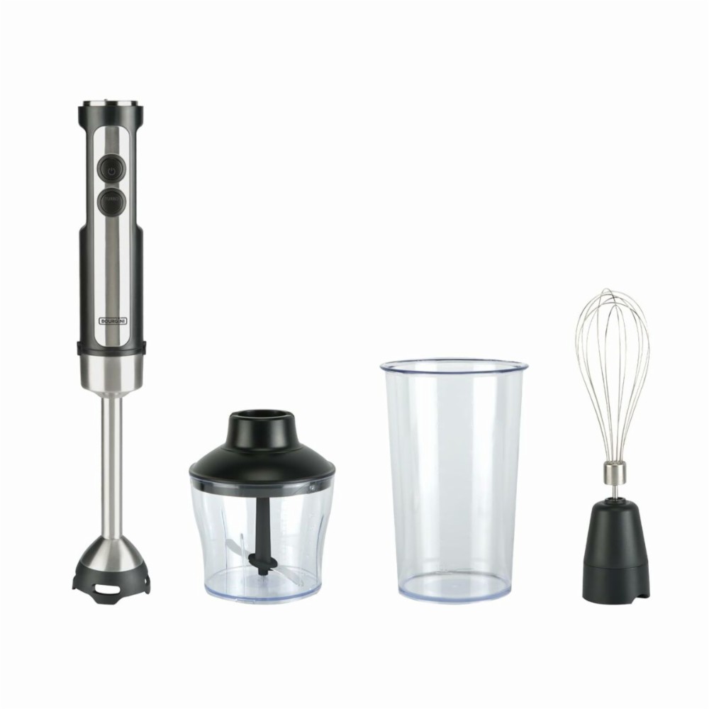 Multifunction Hand Blender with Accessories Bourgini 222401 1200 W