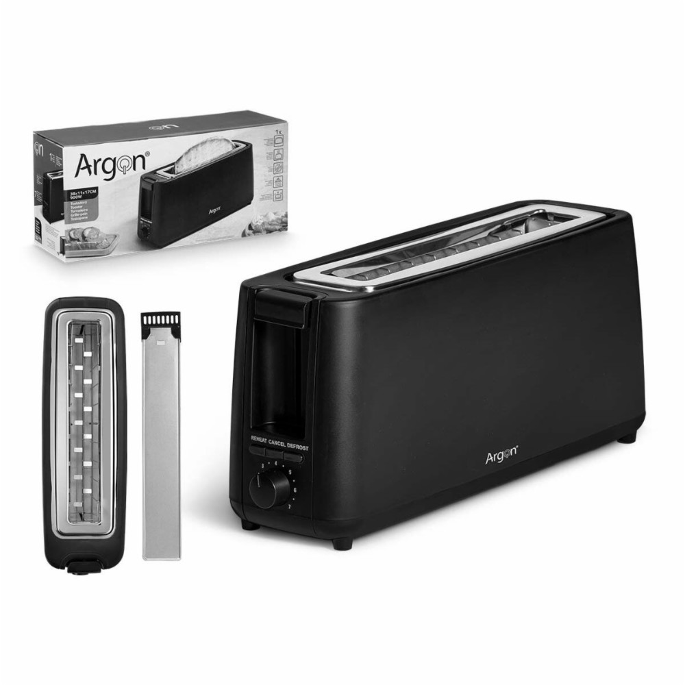 Toaster Argon Black 900 W